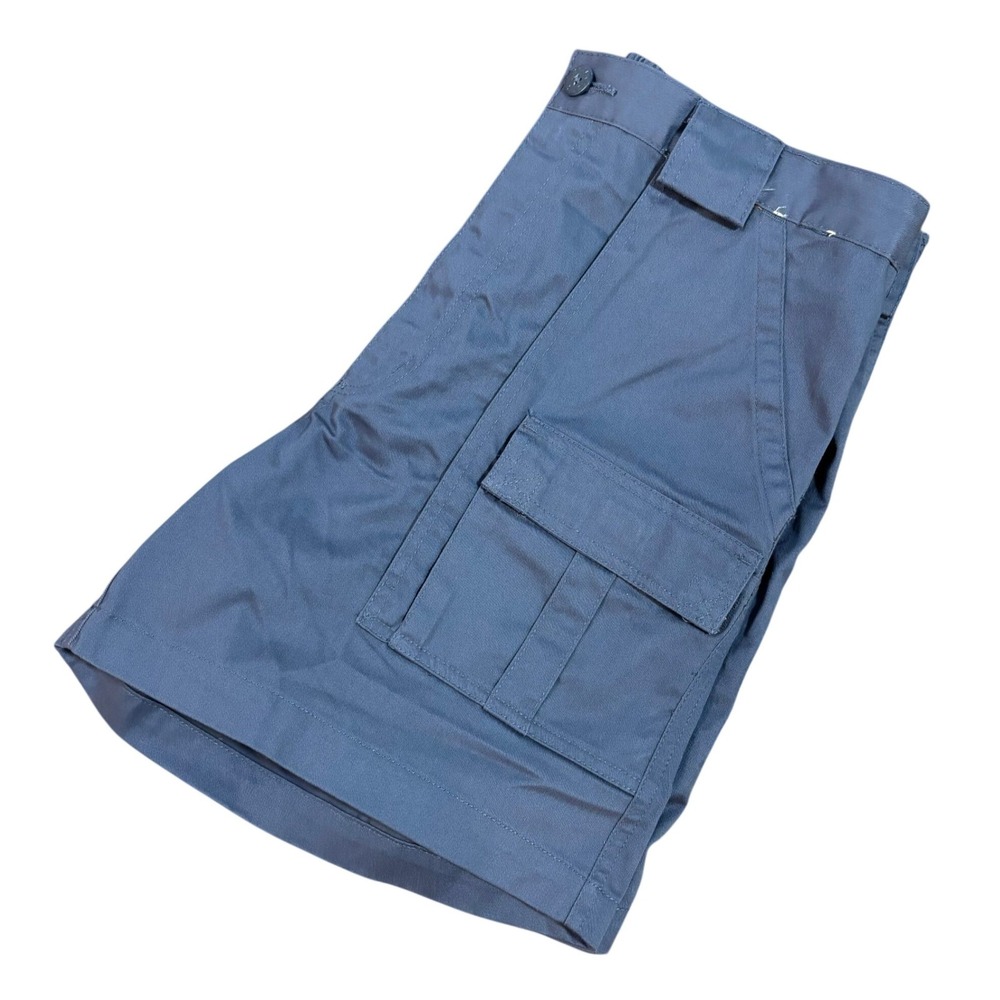 Weekender Brand Sportswear Mens Navy Blue Cargo Shorts Elastic Waist Size 36